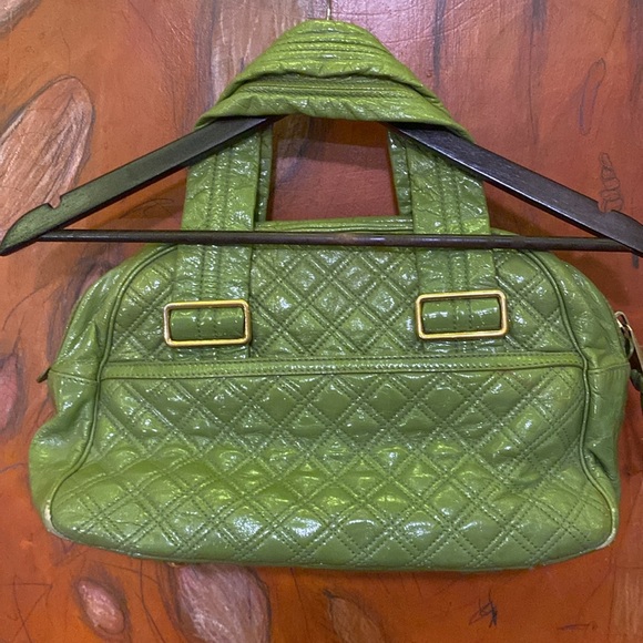 Marc Jacobs Collection patent leather green bag - Picture 7 of 8